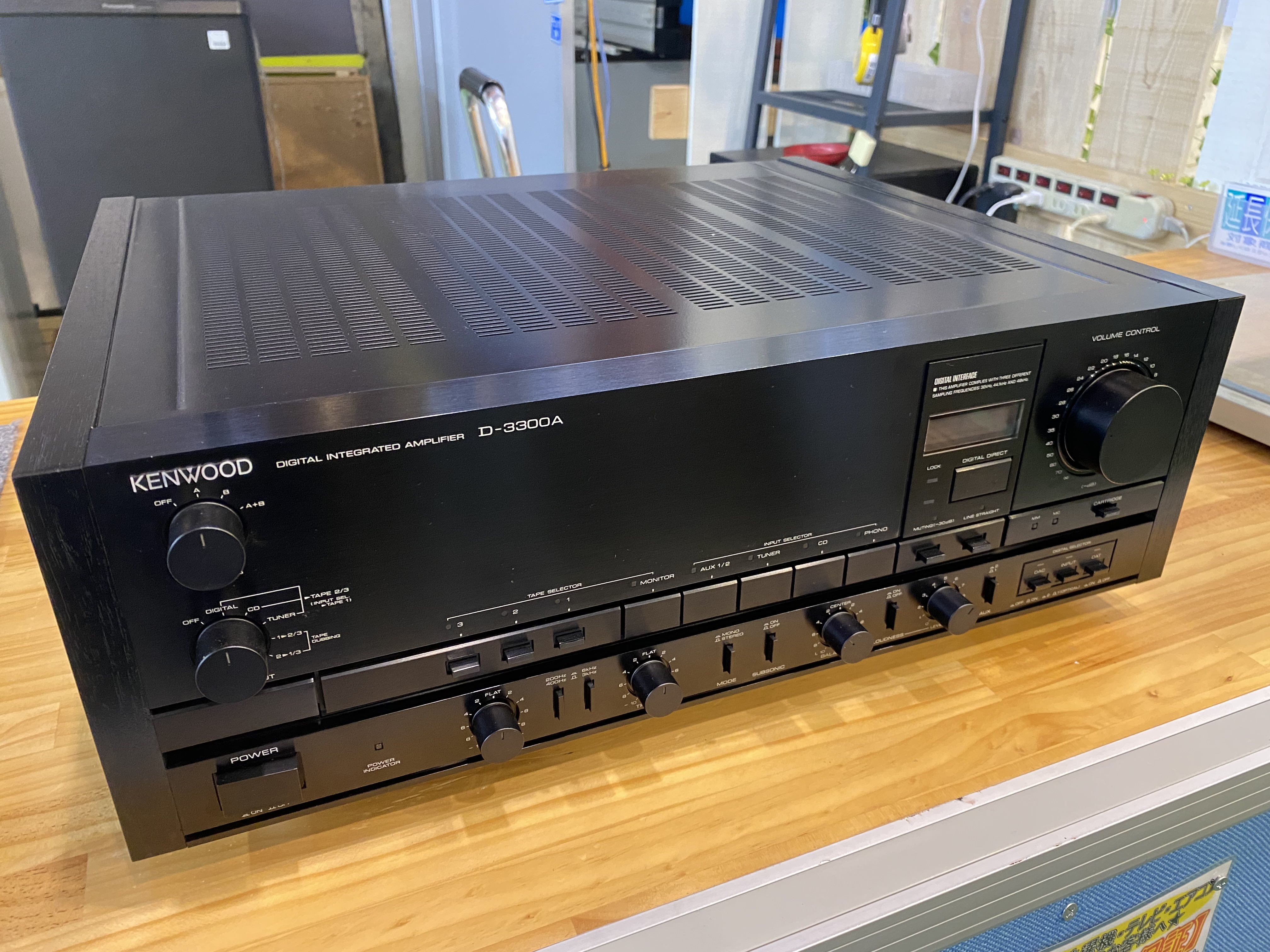KENWOOD｜デジタルプリメインアンプ｜D-3300A買取致しました。愛品館