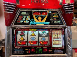 アントニオ猪木自身がパチスロ機｜スロット実機｜4号機買取致しました