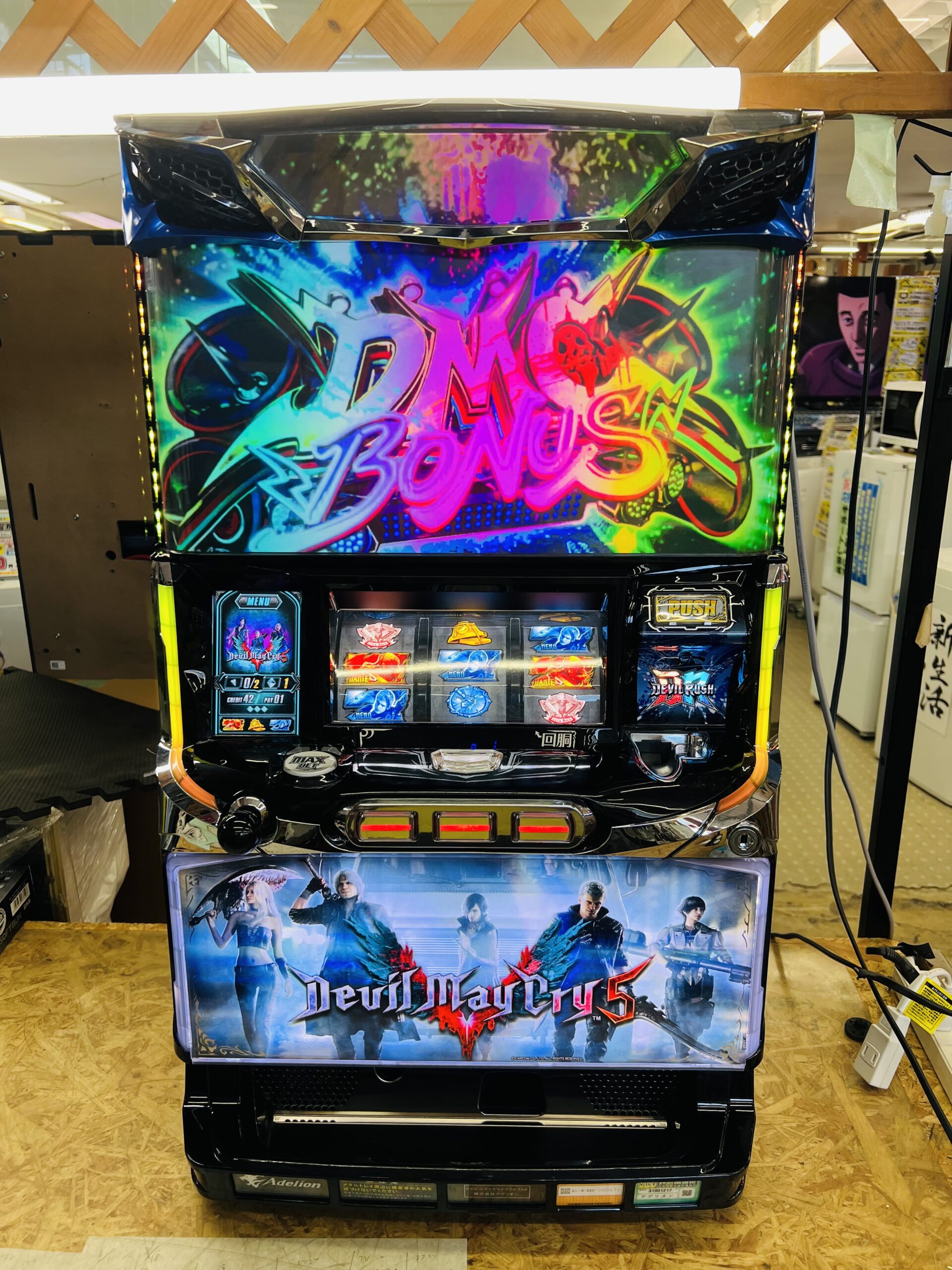 現状渡し】Devil May Cry5動作未確認パチスロパチスロ実機 スロット