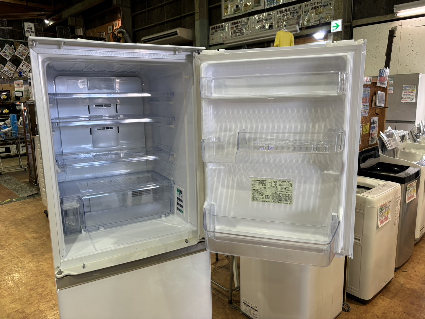 SHARP｜SJ-GH35G-W 3ドア冷蔵庫 買取しました。 | リサイクルショップ