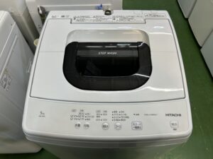 HITACHI｜2022年製｜5.0㎏全自動洗濯機｜NW-50G買取致しました｜愛品館