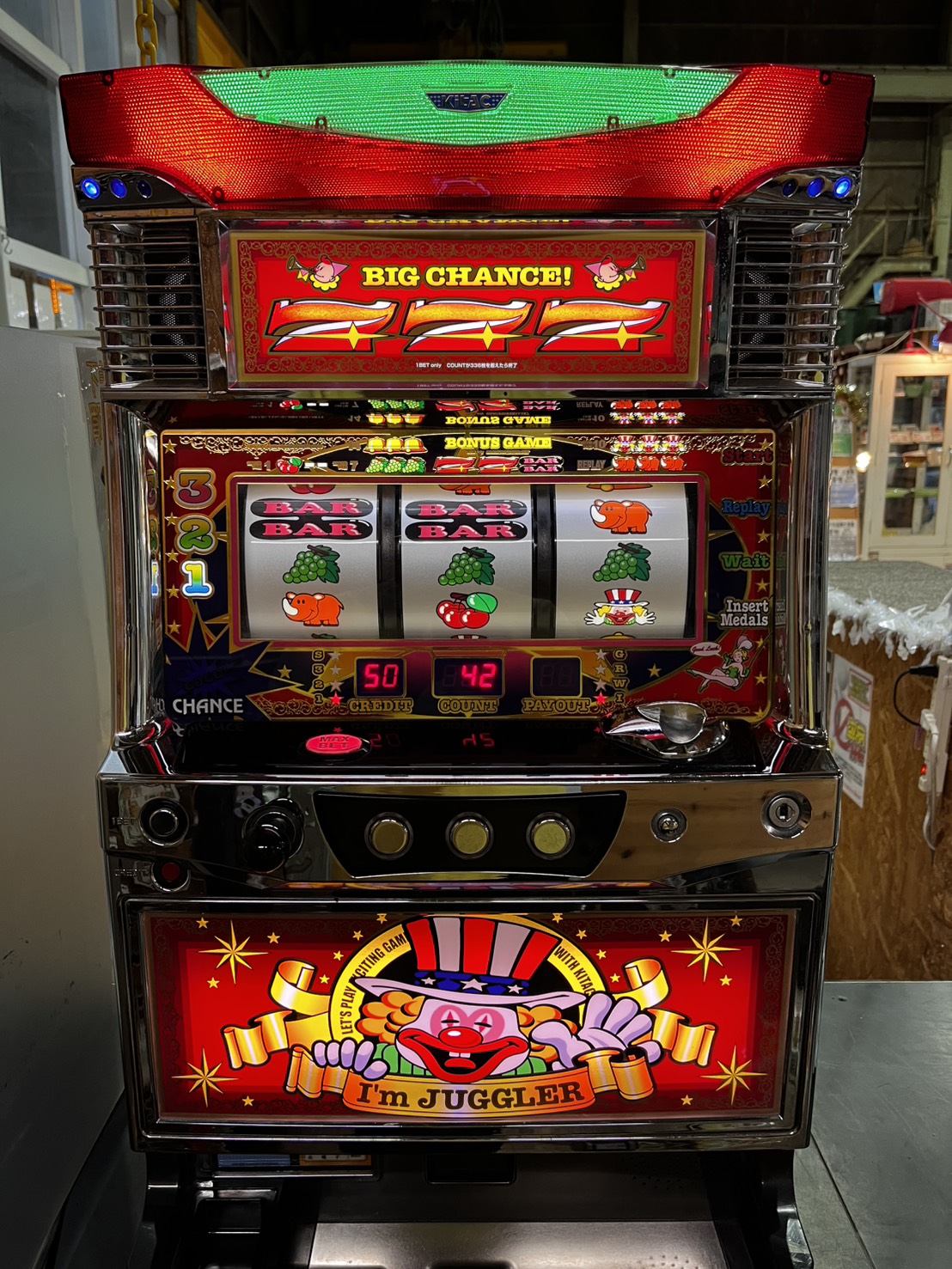 北電子 ニューアイムジャグラーEX スロット実機買取いたしました