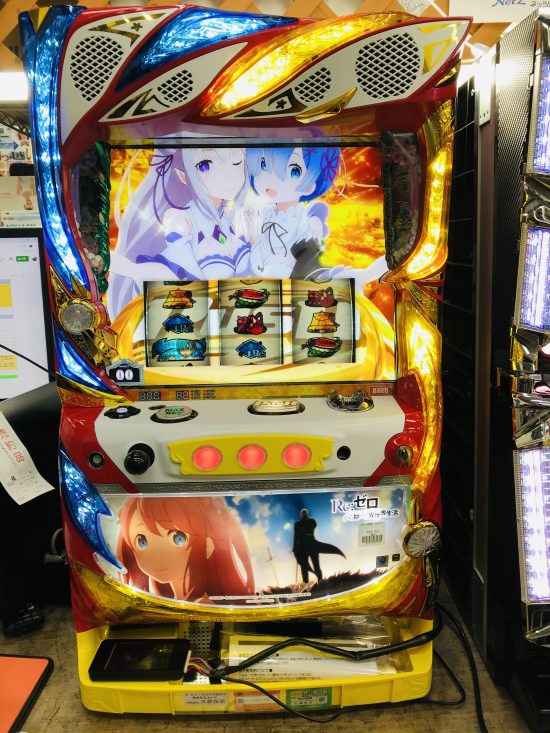 パチスロ Re:ゼロから始める異世界 リゼロ レムパネル 6号機 Re:ゼロ