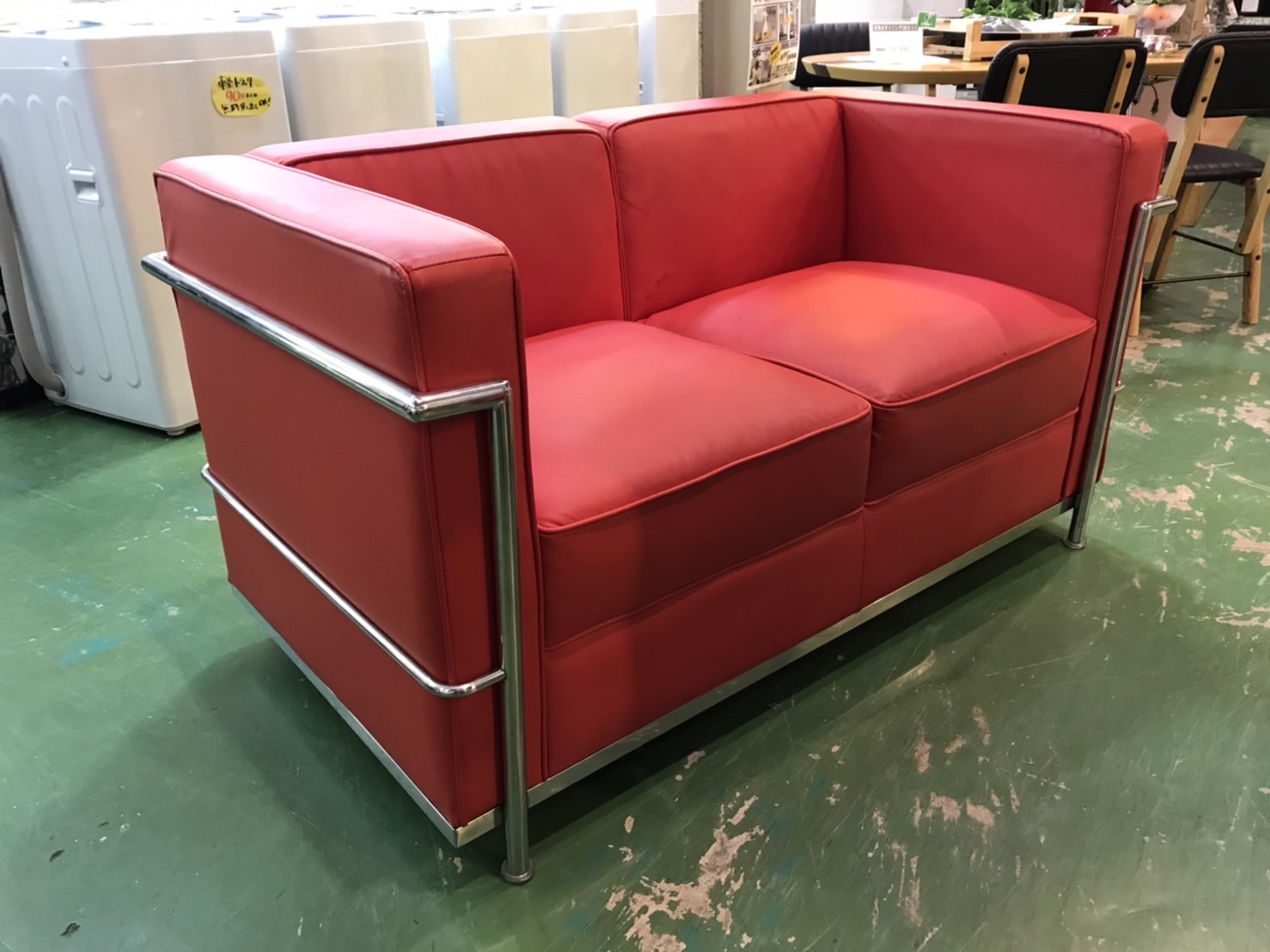 ル コルビジェLC2リプロダクトの2人掛ソファ買取致しました｜愛品館