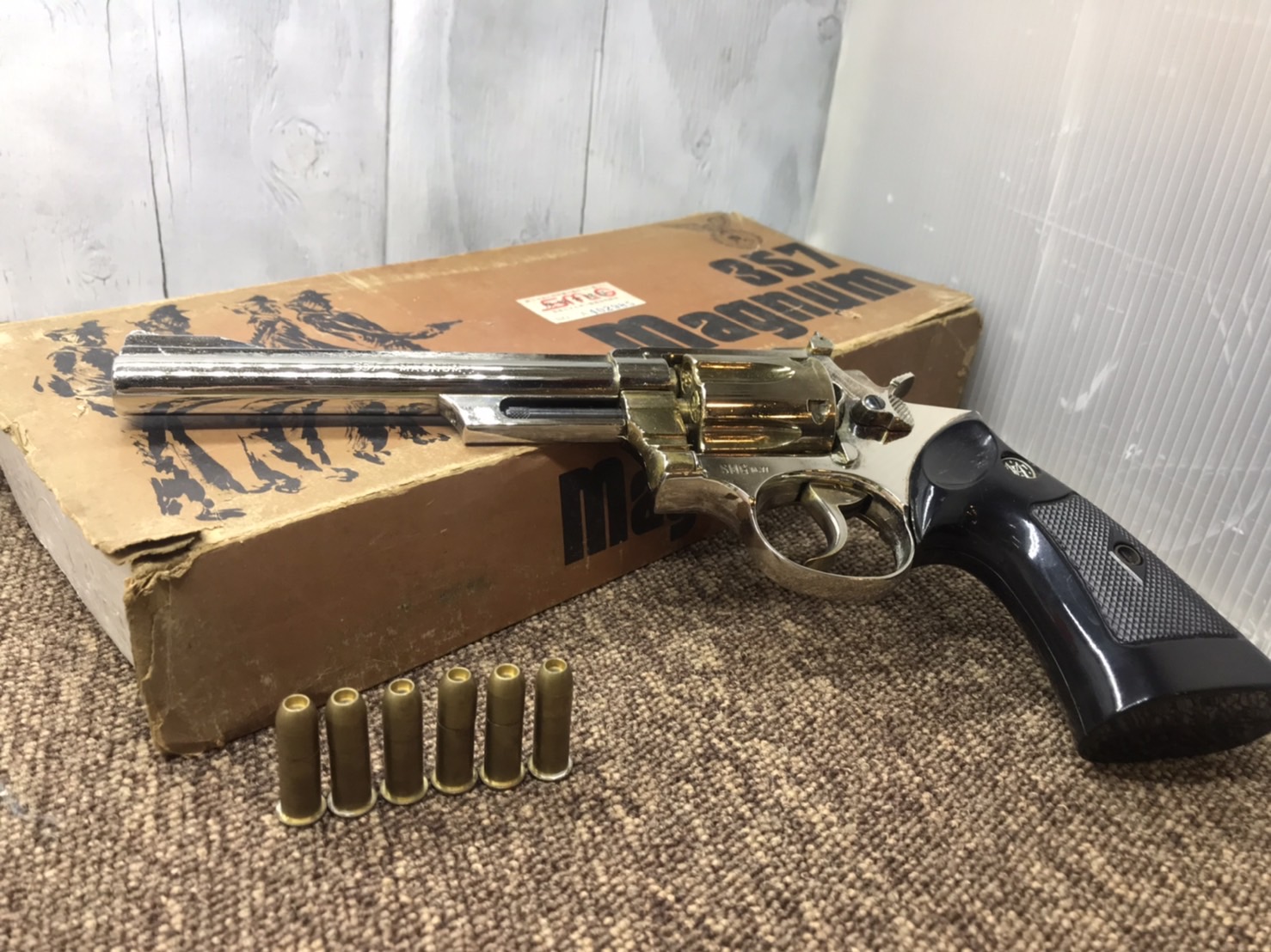 コクサイ｜S&W｜357マグナム｜6インチ｜モデルガン買取致しました|愛品