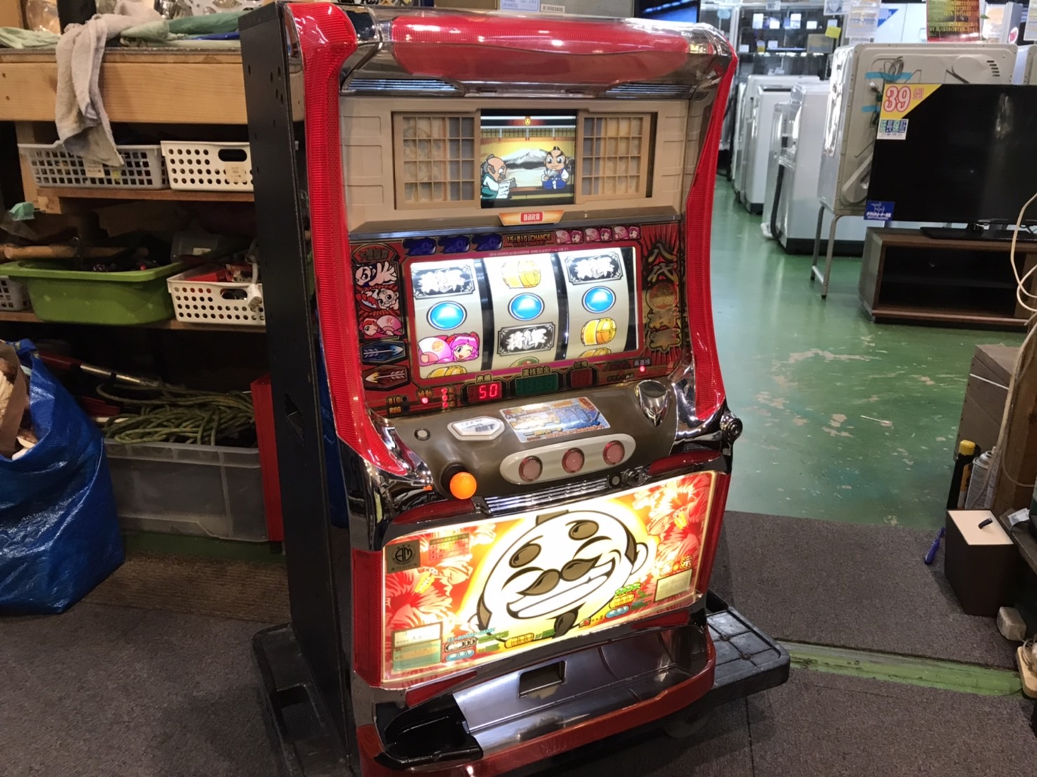 初代吉宗S｜スロット実機｜4号機｜爺パネル買取致しました|愛品館