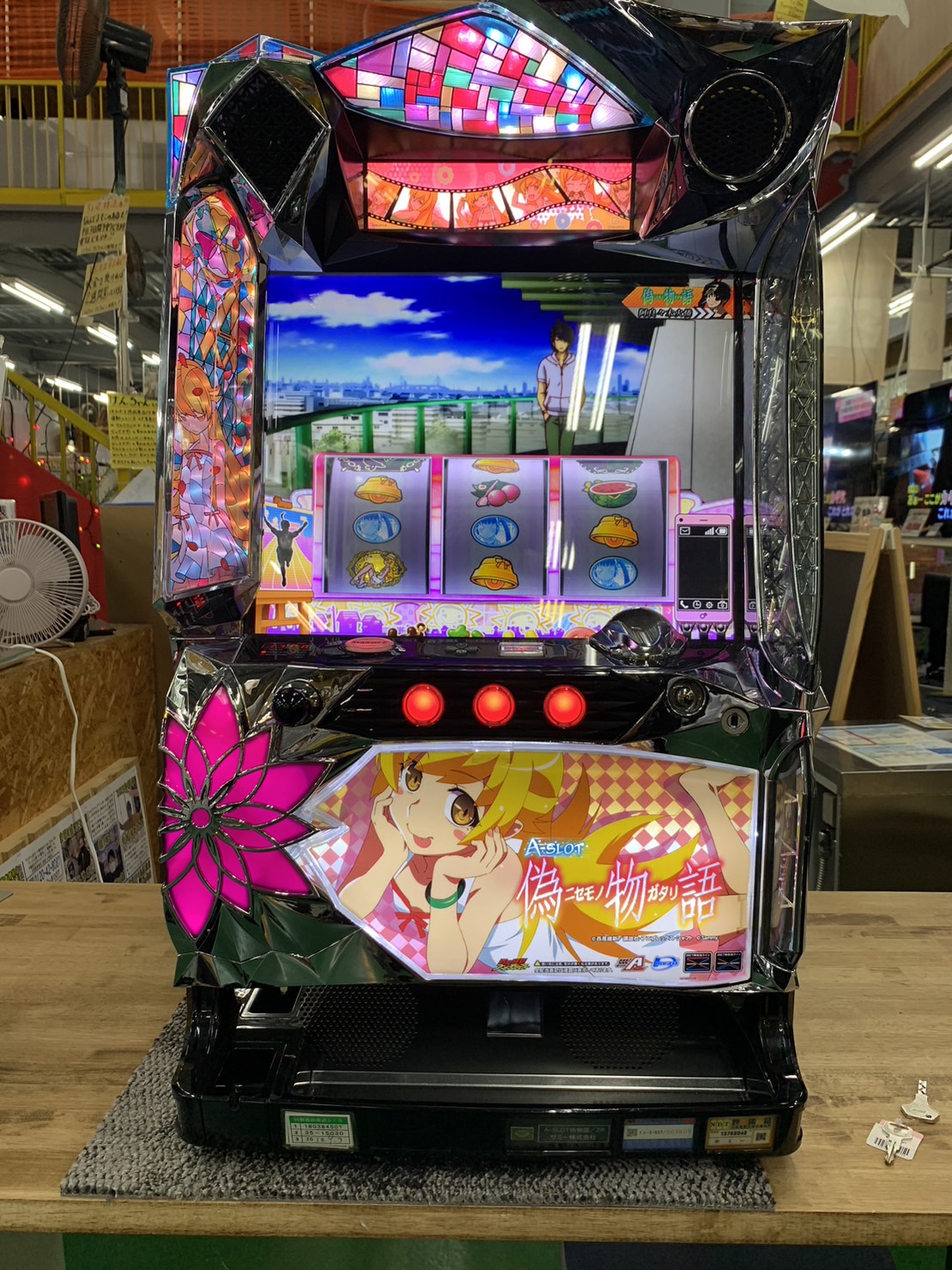 サミー A‐SLOT偽物語 スロット実機| 買取致しました|リサイクル