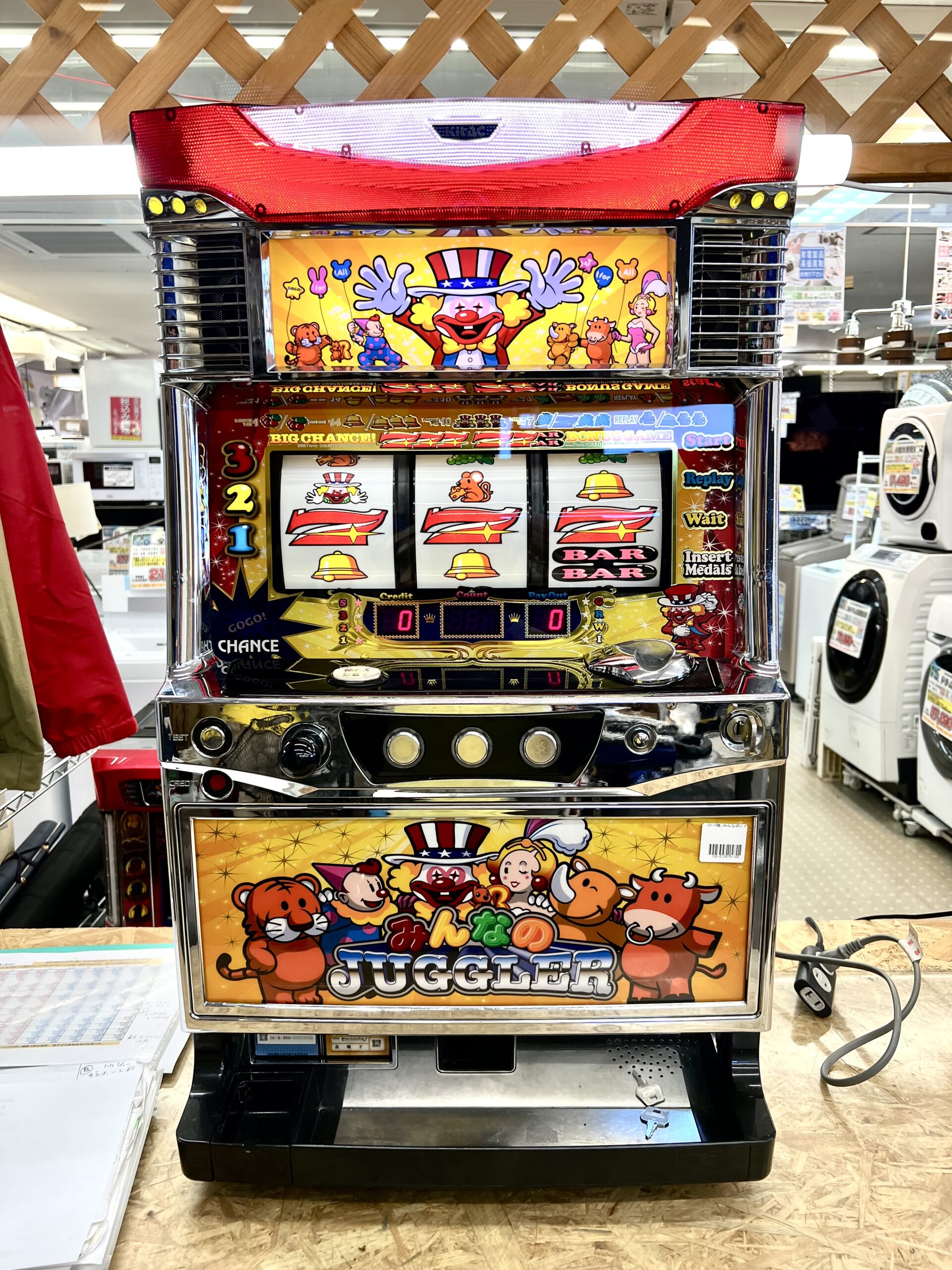 みんなのジャグラー スロット実機 買取致しました｜リサイクルショップ