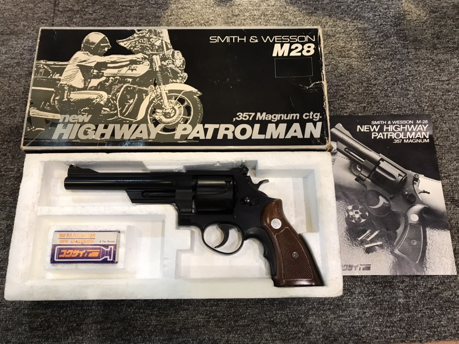 コクサイ｜S&W｜M28｜ハイウェイパトロールマン 6インチ｜モデルガン