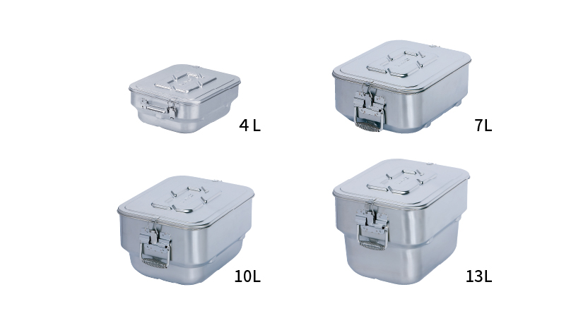 角型二重食缶“AiHOT”［ステンレス製／樹脂製］ | 再加熱調理機・その他