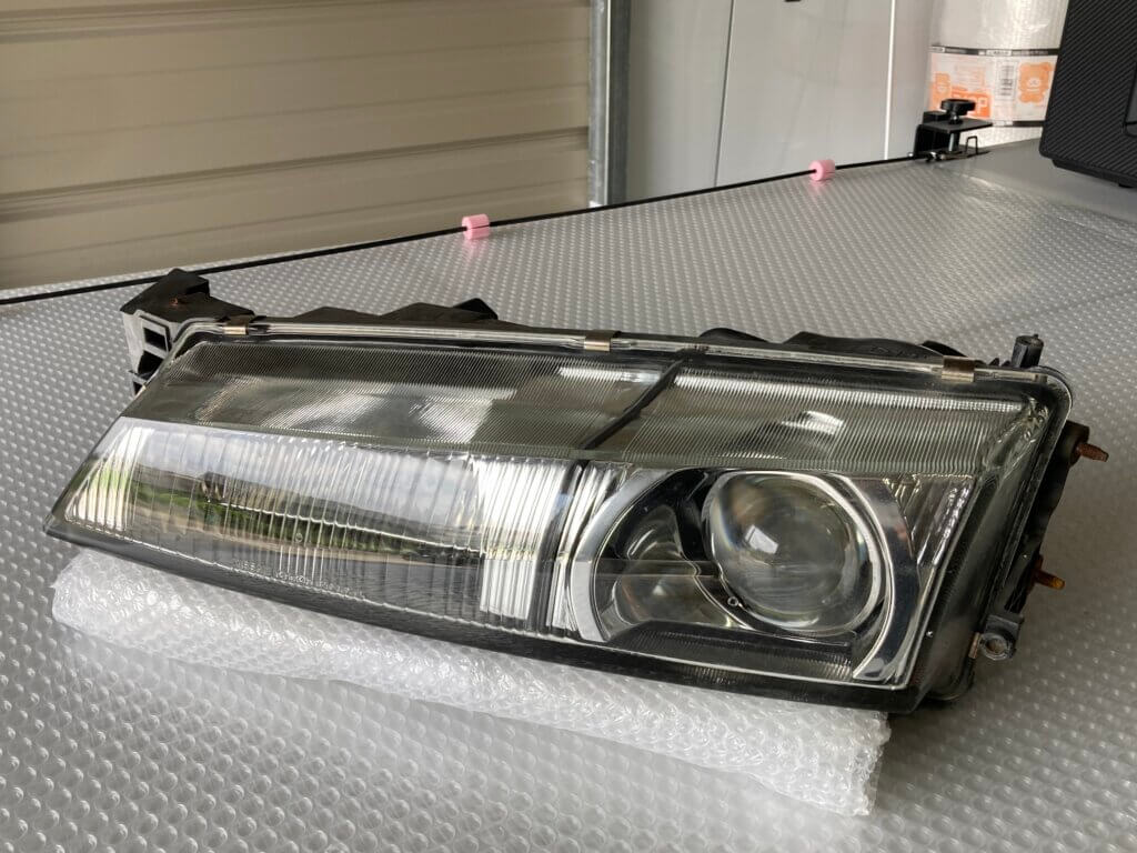 S14シルビア 前期用 左右ヘッドライト シルビア 後期 純正 左右 ヘッド