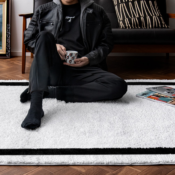 ストリート系ラグ FLEX RUG.(フレックスラグ)190×190cm | 家具