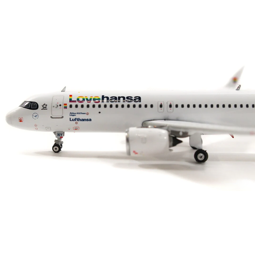 Phoenix Lufthansa Airbus A320Neo Lovehansa D-AINY 1/400 - Aircraft