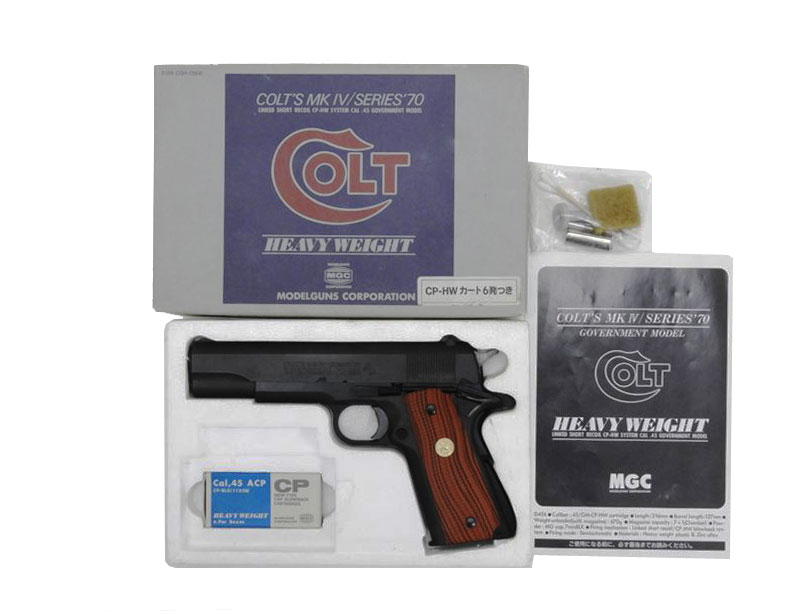 MGC] COLT'S MK IV/SERIES'70 CP HW 発火モデルガン (未発火)の販売