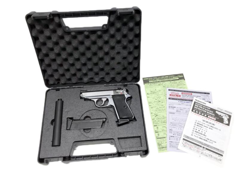 マルゼン] ワルサー PPK/Sセット ステンレス ムービープロップシリーズ