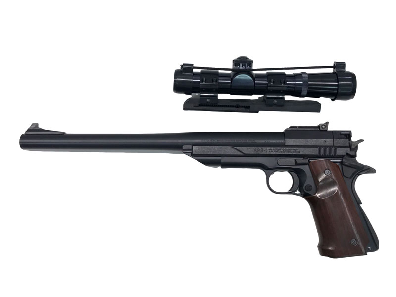 マルゼン] APS-1 ドミネーター 木製グリップカスタム 純正1.2x20