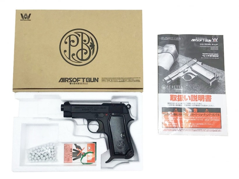 WA] ベレッタ M1934 ブラックHW ガスブローバック (中古)の販売ページ