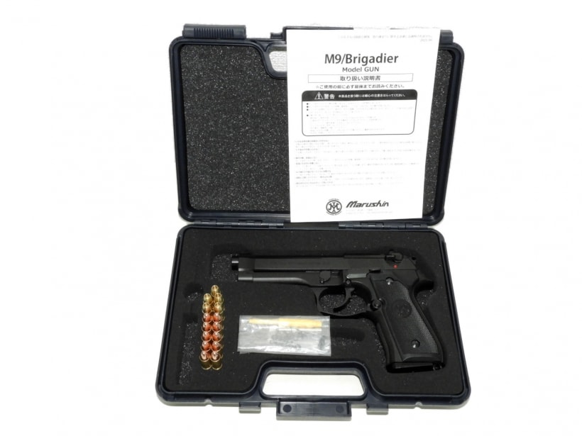 モデルガン組立キット マルシン M9 シルバーABS X-PFC 2024年生産