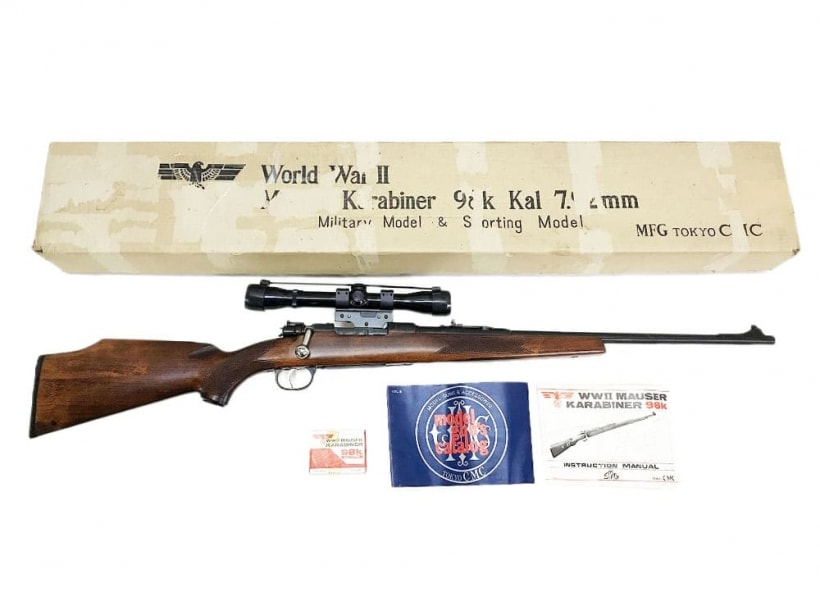 東京CMC] モーゼル Kar98K スポーター SMG 金属モデルガン スコープ付