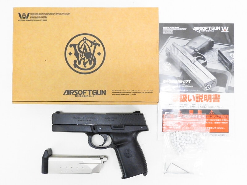 WESTERN ARMS WA40F ガスブローバックガン 本体 外箱別モデル WESTERN