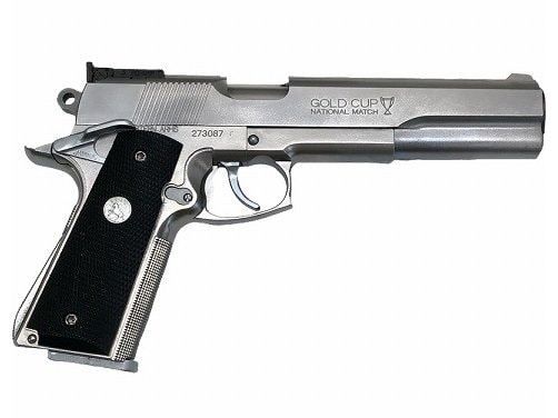 WA] コルト ゴールドカップ スーパーロングスライド シルバー 固定