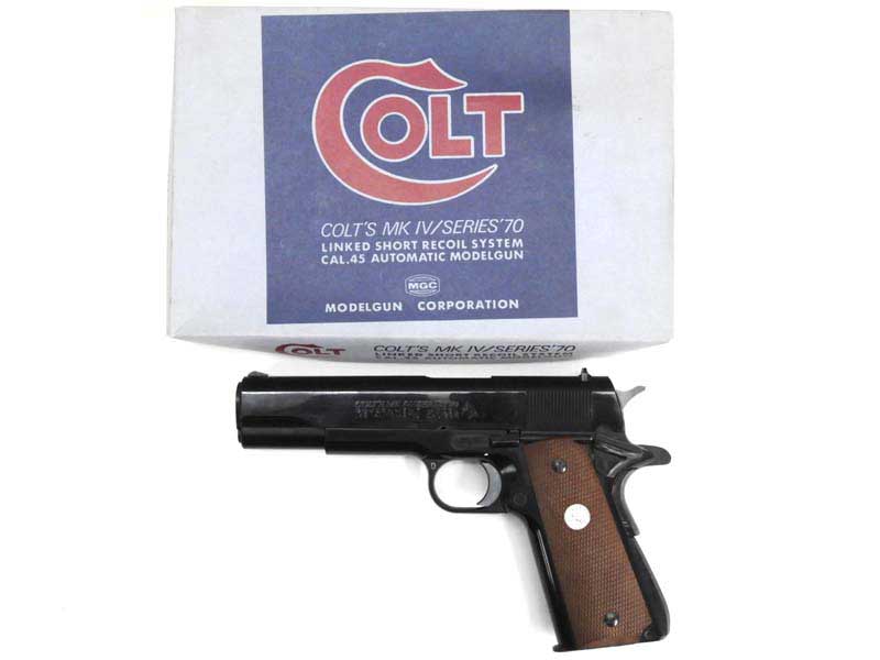 MGC] コルト M1911 マークIV シリーズ70 ABS GM5 発火モデルガン 各所