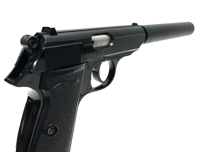 マルゼン] ワルサー PPK/Sセット ブラックメタル ムービープロップ