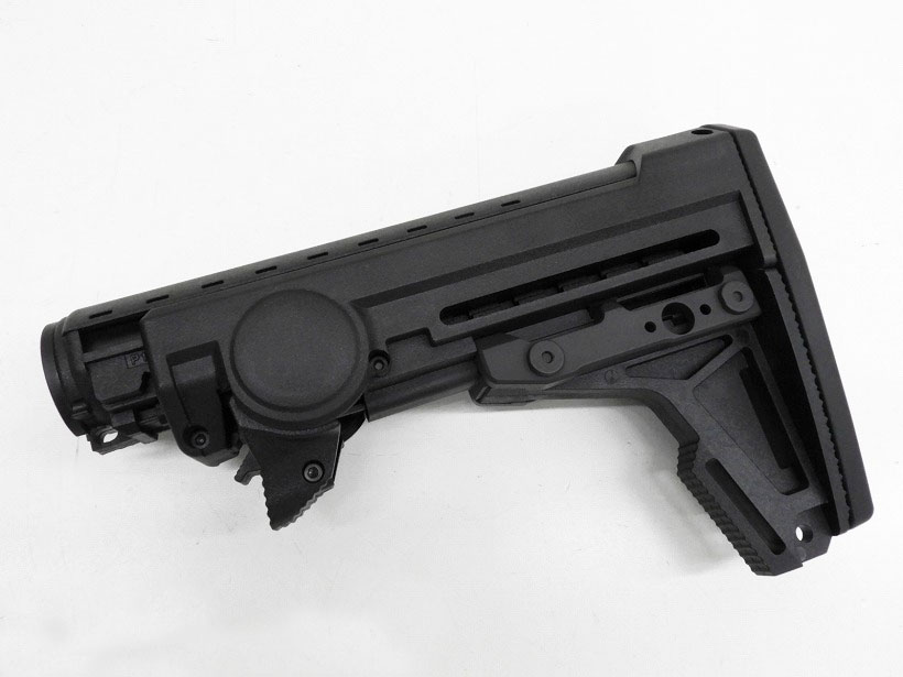 FALCON] PTS/ERGO F93 PROタイプストック ブラック 電動ガン用 (中古