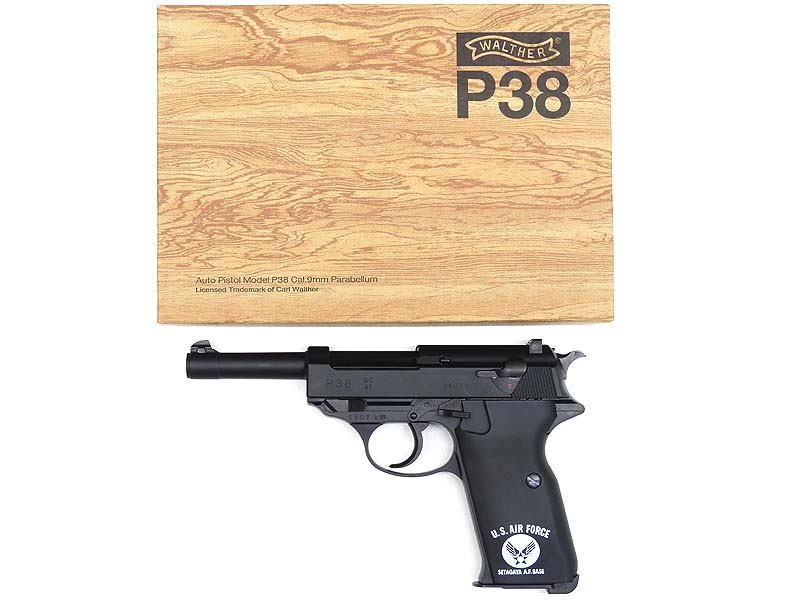 マルゼン] ワルサーP38 ブラック ガスブローバック GBB 世田谷ベース