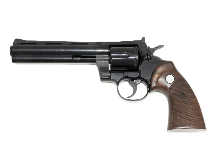 MGC] コルト パイソン 357マグナム 6インチ 発火モデルガン (中古)の