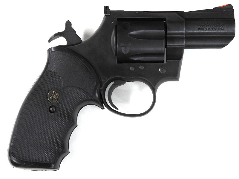 KSC] コルト キングコブラ 357マグナム 2.5インチ HW 発火モデルガン