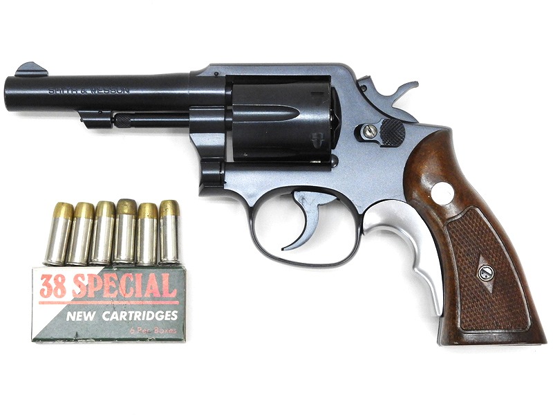 コクサイ] S&W M64 38スペシャル 4インチ ブルーイング風カスタム 発火