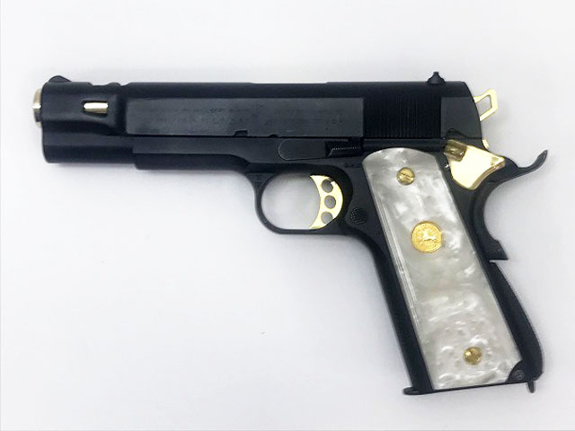 東京マルイ] M1911A1 コルトガバメント ゴールド/パールグリップ