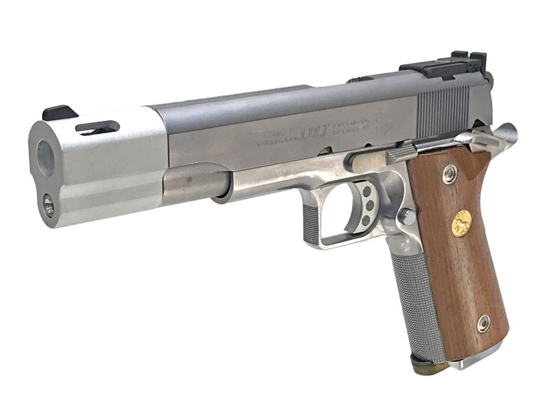 WA] ブラウンコンポ.45 オールシルバー ABS センターファイアリング