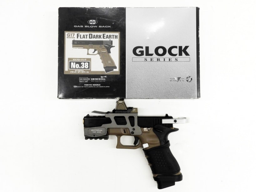 東京マルイ] グロック17カスタム フラットダークアース 内部 外装
