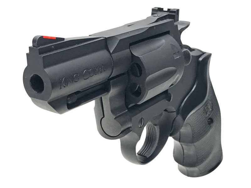 KSC製HW樹脂モデルガン コルト・キングコブラ 黒2.5インチSPG