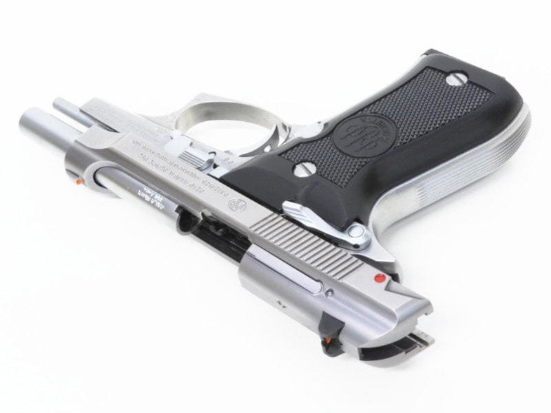 WA] ベレッタ M84FS チーター ABS シルバー ガスブローバック (中古)の