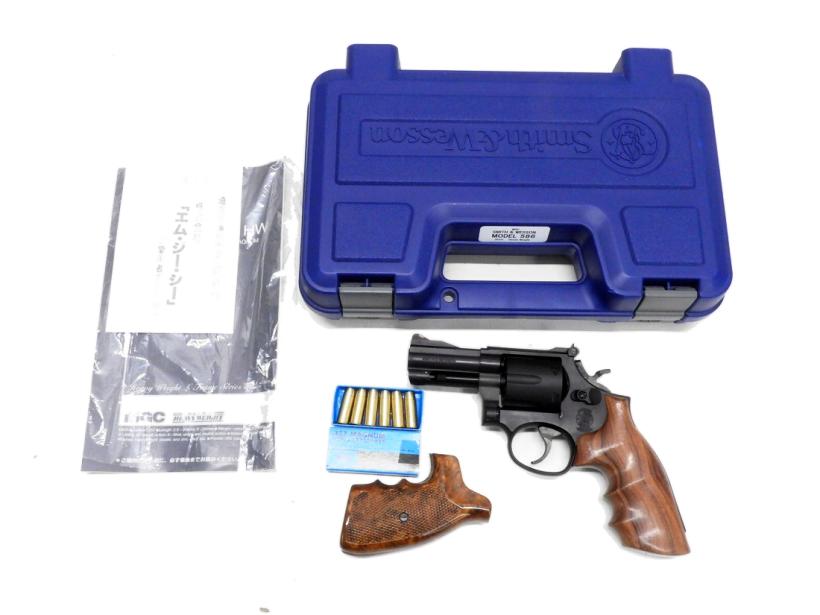 MGC] S&W M586 コンバット・マグナム 3インチ 木製グリップカスタム HW