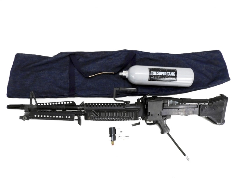 アサヒファイヤーアームズ] M60 スーパーカスタム スーパータンク付き