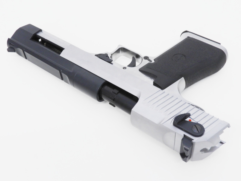 SIIS] デザートイーグル.50AE HW シルバーモデル エアーコッキング 18