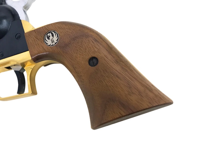 マルシン] スーパーブラックホーク プレミアムゴールド 木製グリップ