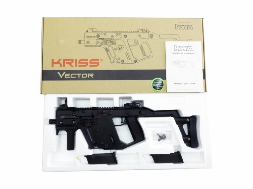 KWA] Kriss ベクター SMG ショートマガジン付属 (中古)の販売ページ