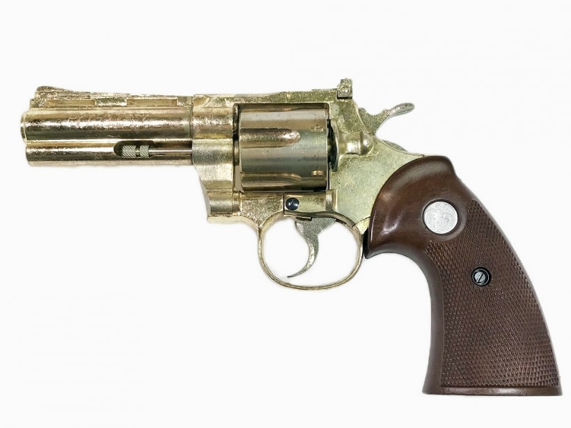 MGC] コルトパイソン 357マグナム 4インチ 金属モデルガン (中古)の