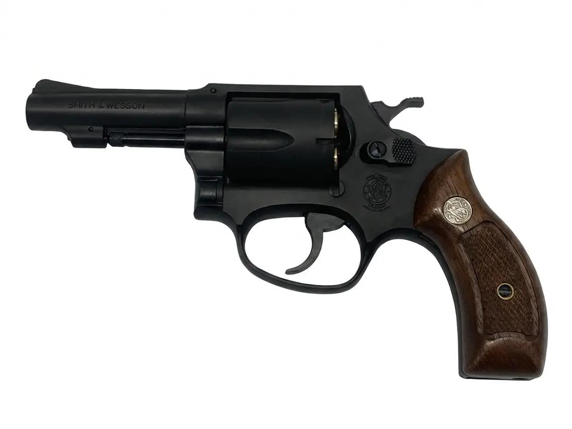 マルシン] S&W M36 チーフスペシャル 3インチ 木製サービスグリップ