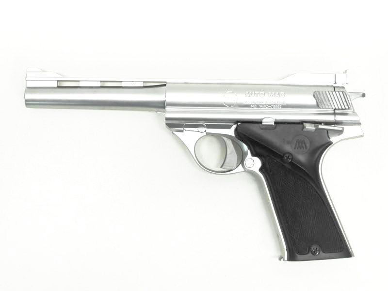 東京マルイ] 44オートマグ ステンレスタイプ エアコッキングガン (中古