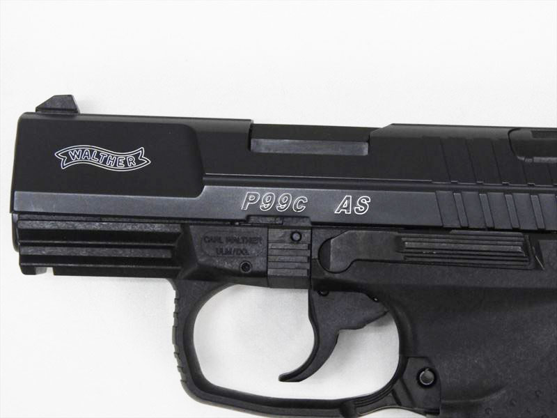 マルゼン] ワルサーP99 コンパクト ブローバック ブラック ホワイト