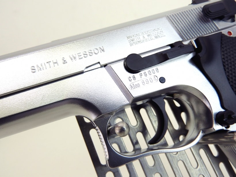 BWC] S&W M6904 シルバー COMBAT MASTER 固定スライドガスガン (新品