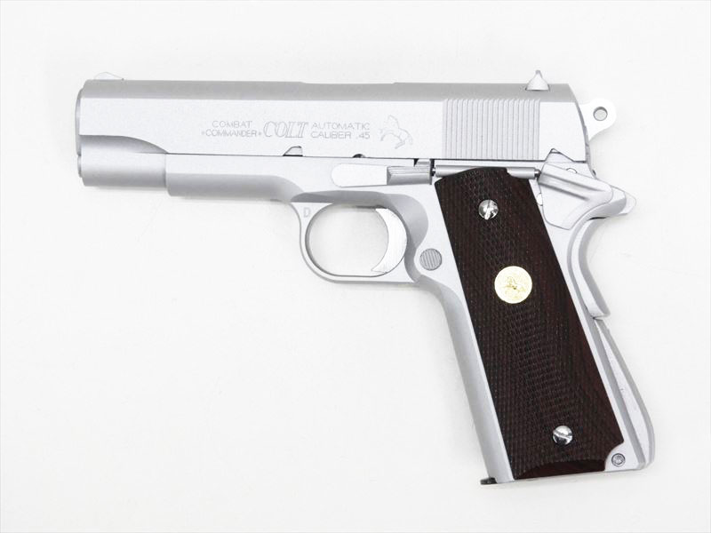 MGC] コルト コンバットコマンダー オールシルバー ミルコート