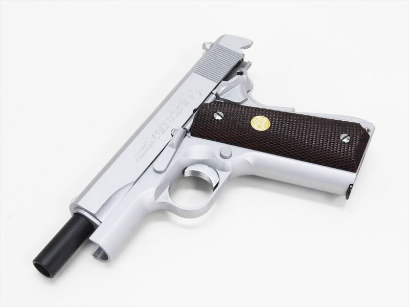 MGC] コルト コンバットコマンダー オールシルバー ミルコート