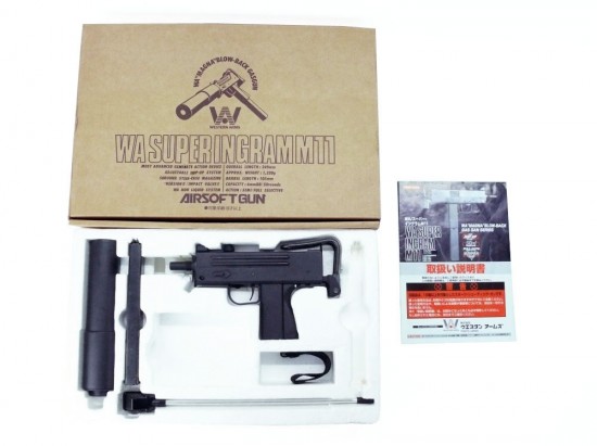 WA] スーパー・イングラムM11 ガスブローバックサブマシンガン フル